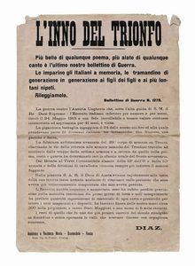 Raccolta di 178 tra bandi, manifesti, editti ecc.  - Asta Libri, autografi e manoscritti - Associazione Nazionale - Case d'Asta italiane