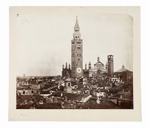Raccolta di 30 fotografie all'albumina e sali d'argento raffiguranti luoghi di Roma, Cremona, Viareggio ecc.  - Asta Libri, autografi e manoscritti - Associazione Nazionale - Case d'Asta italiane