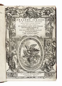 Ludovico Ariosto - Orlando furioso [...] ornato di varie figure con alcune stanze, et Cinque canti d'un nuovo libro...