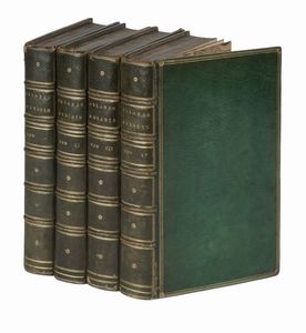 Ludovico Ariosto : Orlando furioso. Tomo primo (-quarto).  - Asta Libri, autografi e manoscritti - Associazione Nazionale - Case d'Asta italiane