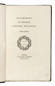 GIOVANNI BOCCACCIO - Decamerone.