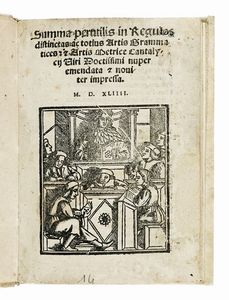 Giovanni Battista Cantalicio - Summa perutilis in regulas distinctas ac totius artis grammatices et artis metrice...