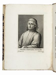 GIOVANNI BATTISTA CECCHI : Serie degli uomini i piu illustri nella pittura, scultura, e architettura con i loro elogi, e ritratti incisi in rame cominciando dalla sua prima restaurazione fino ai tempi presenti. Tomo I (-XII).  - Asta Libri, autografi e manoscritti - Associazione Nazionale - Case d'Asta italiane