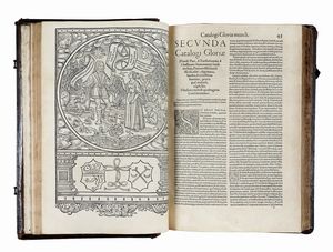 BARTHELEMY CHASSENEUZ (DE) : Catalogus gloriae mundi...  - Asta Libri, autografi e manoscritti - Associazione Nazionale - Case d'Asta italiane