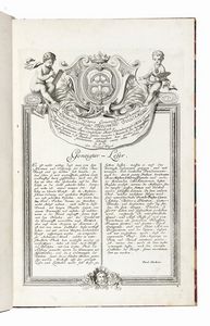 PAUL DECKER : Ausfuhrliche Anleitung zur Civil Baukunst...  - Asta Libri, autografi e manoscritti - Associazione Nazionale - Case d'Asta italiane