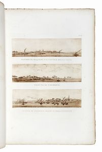 DOMINIQUE VIVANT DENON : Viaggio nel basso e alto Egitto illustrato dietro alle tracce e ai disegni del Sig. Denon.  - Asta Libri, autografi e manoscritti - Associazione Nazionale - Case d'Asta italiane