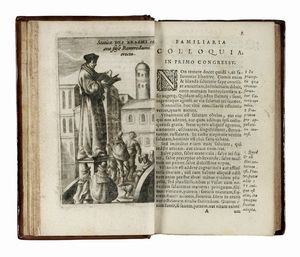 ERASMUS DESIDERIUS : Desid. Erasmi Roterodami Colloquia nunc emendatiora.  - Asta Libri, autografi e manoscritti - Associazione Nazionale - Case d'Asta italiane