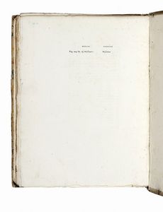 UGO FOSCOLO : La chioma di Berenice poema di Callimaco tradotto da Valerio Catullo volgarizzato ed illustrato da Ugo Foscolo.  - Asta Libri, autografi e manoscritti - Associazione Nazionale - Case d'Asta italiane