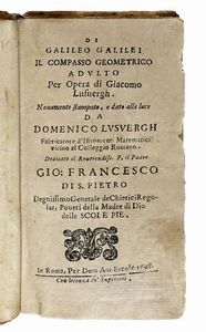 GALILEO GALILEI - Di Galileo Galilei il compasso geometrico adulto...