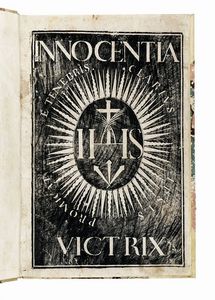 ANTONIO GOUVEA (DE) : Innocentia victrix sive sententia Comitiorum Imperij Sinici...  - Asta Libri, autografi e manoscritti - Associazione Nazionale - Case d'Asta italiane