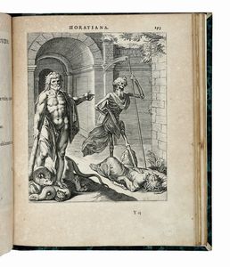 QUINTUS HORATIUS FLACCUS : Q. HoratI Flacci Emblemata. Imaginibus in aes incisis, notisque illustrata...  - Asta Libri, autografi e manoscritti - Associazione Nazionale - Case d'Asta italiane