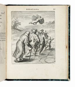 QUINTUS HORATIUS FLACCUS : Q. HoratI Flacci Emblemata. Imaginibus in aes incisis, notisque illustrata...  - Asta Libri, autografi e manoscritti - Associazione Nazionale - Case d'Asta italiane