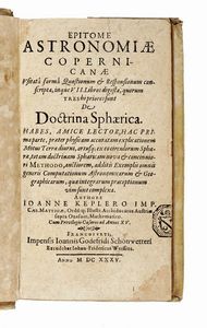 JOHANNES KEPLER - Epitome astronomiae Copernicanae...