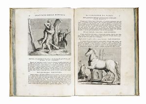 LEONARDO DA VINCI : Trattato della pittura di Lionardo da Vinci [...] Si sono giunti i tre libri della Pittura, ed il trattato della Statua di Leon Battista Alberti, colla vita del medesimo.  - Asta Libri, autografi e manoscritti - Associazione Nazionale - Case d'Asta italiane