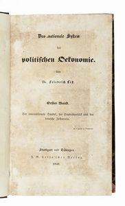 FRIEDRICH LIST - Das nationale System der politischen Oekonomie...
