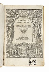 TITUS CARUS LUCRETIUS - De rerum natura libri sex...
