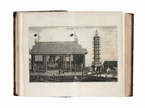 JOHAN NIEUHOF : Legatio Batavica ad magnum tartariae Chamum Sungteium, modernum Sinae imperatorem. Historiarum narratione, quae legatis in provinciis Quantung, Kiangsi, Nanking, Xantung, Peking [...] ab anno 1655 ad annum 1657 obtigerunt...  - Asta Libri, autografi e manoscritti - Associazione Nazionale - Case d'Asta italiane