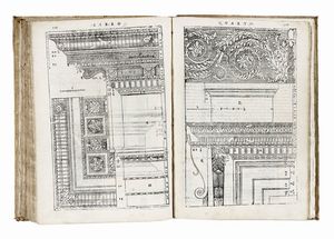 ANDREA PALLADIO : I Quattro Libri dell?Architettura [...] Nè quali, dopo un breve Trattato dè cinque ordini, & di quelli avertimenti, che sono pi necessarij nel fabricare, si tratta delle case private, delle vie, dei ponti delle piazze...  - Asta Libri, autografi e manoscritti - Associazione Nazionale - Case d'Asta italiane