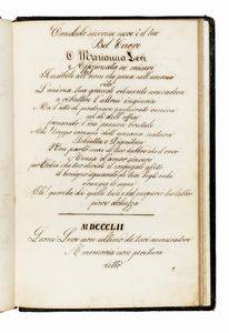 Album amicorum della famiglia Levi di Cento.  - Asta Libri, autografi e manoscritti - Associazione Nazionale - Case d'Asta italiane