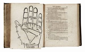 JOHANNES PRAETORIUS : Ludicrum chiromanticum Praetorii, seu thesaurus chiromantiae...  - Asta Libri, autografi e manoscritti - Associazione Nazionale - Case d'Asta italiane