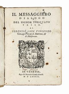 Torquato Tasso - Il messaggiero dialogo...
