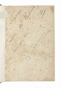 Umberto Boccioni : Vela Latina. Manifesto di Boccioni ai pittori meridionali. (Anno IV, n. 4).  - Asta Libri, autografi e manoscritti - Associazione Nazionale - Case d'Asta italiane