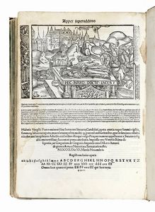 PUBLIUS VERGILIUS MARO : Vergilius cum commentarijs & figuris...  - Asta Libri, autografi e manoscritti - Associazione Nazionale - Case d'Asta italiane