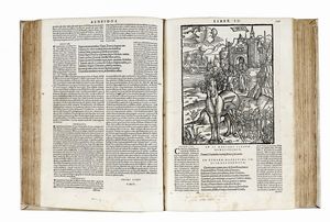 PUBLIUS VERGILIUS MARO : Opera cum Servij, Donati et Ascensij commentarijs nunc primum suae integritati restitutis...  - Asta Libri, autografi e manoscritti - Associazione Nazionale - Case d'Asta italiane