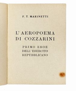 PAOLO BUZZI : Aeroplani.  - Asta Libri, autografi e manoscritti - Associazione Nazionale - Case d'Asta italiane
