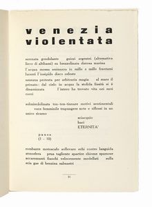 BRUNO GIORDANO SANZIN : Infinito.  - Asta Libri, autografi e manoscritti - Associazione Nazionale - Case d'Asta italiane