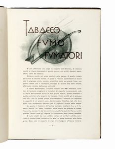 I tabacchi italiani. Catalogo 1934.  - Asta Libri, autografi e manoscritti - Associazione Nazionale - Case d'Asta italiane