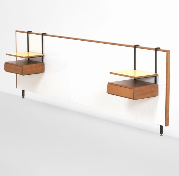 Testiera con due comodini  - Asta Design Lab - Associazione Nazionale - Case d'Asta italiane