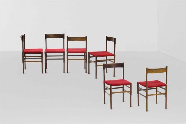 Sei sedie  - Asta Design Lab - Associazione Nazionale - Case d'Asta italiane