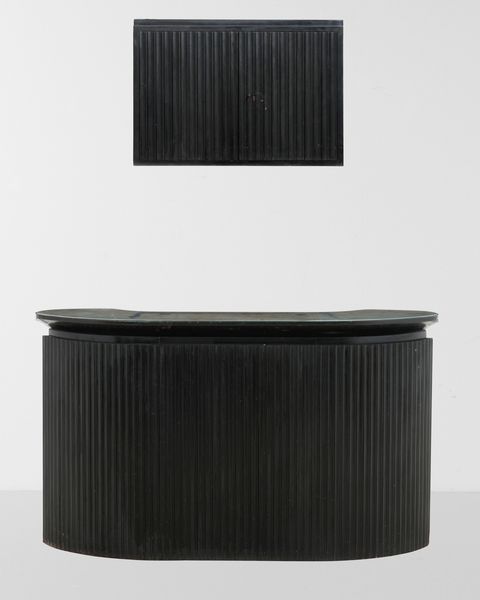 Set bar con bancone e mobile contenitore a parete  - Asta Design Lab - Associazione Nazionale - Case d'Asta italiane