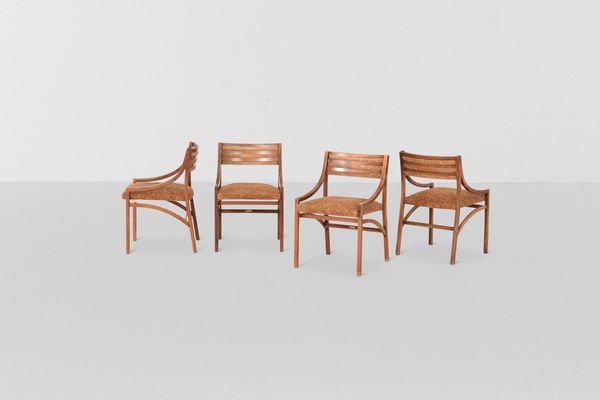 ICO PARISI : Otto sedie mod. 110  - Asta Design Lab - Associazione Nazionale - Case d'Asta italiane