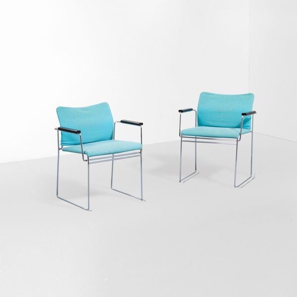 Kazuhide Takahama : Due sedie mod. Jano/br  - Asta Design Lab - Associazione Nazionale - Case d'Asta italiane