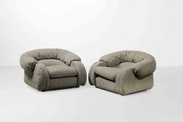 Giuseppe Munari : Due poltrone  - Asta Design Lab - Associazione Nazionale - Case d'Asta italiane