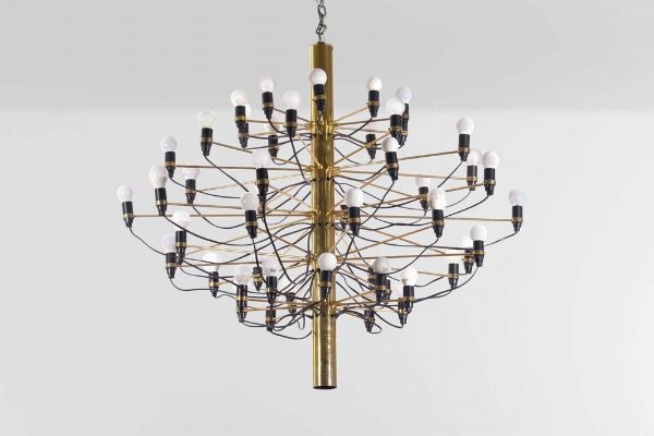 GINO SARFATTI : Lampada a sospensione mod. 2097/50.  - Asta Design Lab - Associazione Nazionale - Case d'Asta italiane