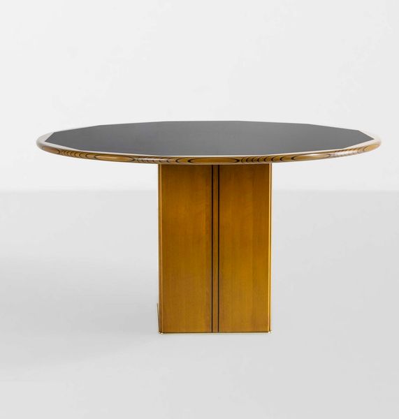 AFRA E TOBIA SCARPA : Tavolo della serie Artona  - Asta Design Lab - Associazione Nazionale - Case d'Asta italiane