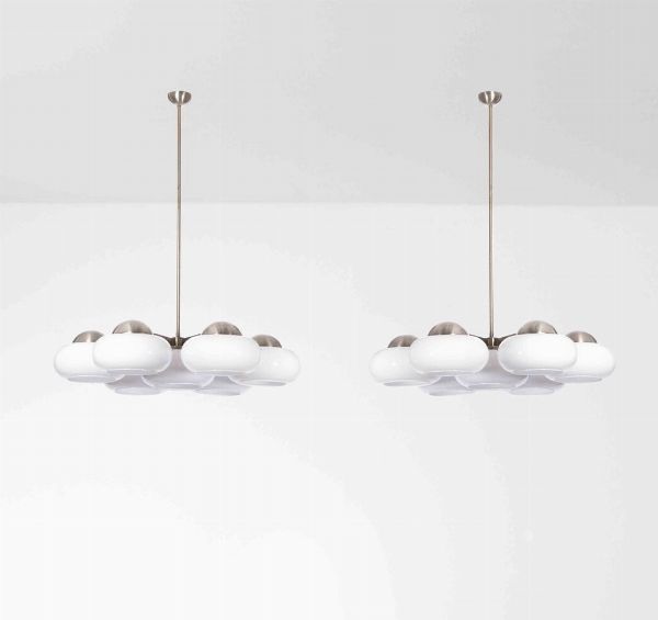 Due lampade a sospensione  - Asta Design Lab - Associazione Nazionale - Case d'Asta italiane