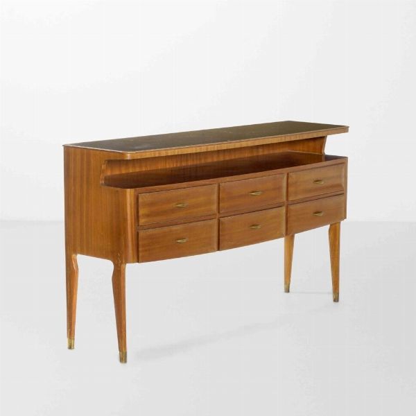 La Permanente di Cantù : Mobile contenitore a cassetti  - Asta Design Lab - Associazione Nazionale - Case d'Asta italiane