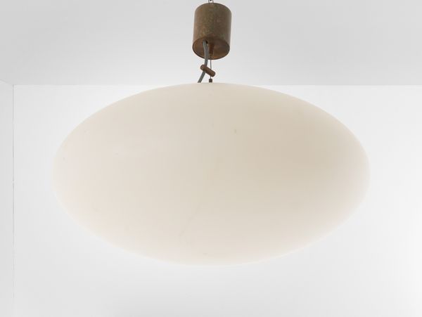 GAETANO SCIOLARI : Lampada a sospensione mod. 1187  - Asta Design Lab - Associazione Nazionale - Case d'Asta italiane