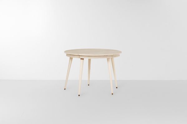 Umberto Mascagni : Set di tavolo con cinque sedie.  - Asta Design Lab - Associazione Nazionale - Case d'Asta italiane