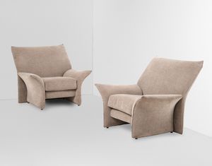 Emilio  Guarnacci - Due poltrone mod. Falena