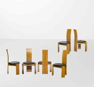 AFRA E TOBIA SCARPA - Sei sedie