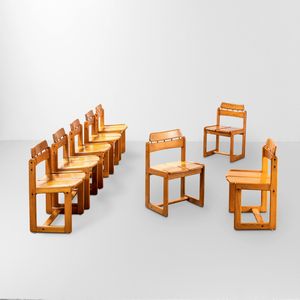 ILMARI TAPIOVAARA - Otto sedie mod. Tapiolina