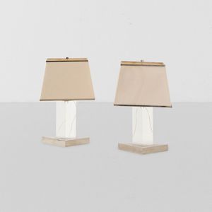 ROMEO REGA - Due lampade da tavolo