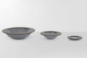 GIULIO LAZZOTTI - Set di tre coppe mod. Peanuts