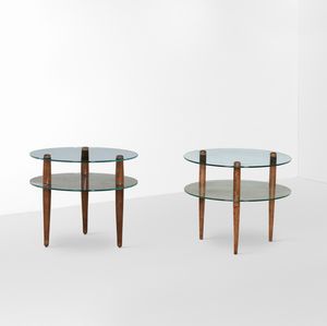 Enrico Paolucci - Due tavoli bassi.