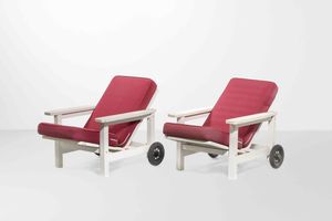 OSVALDO BORSANI - Due poltrone sdraio